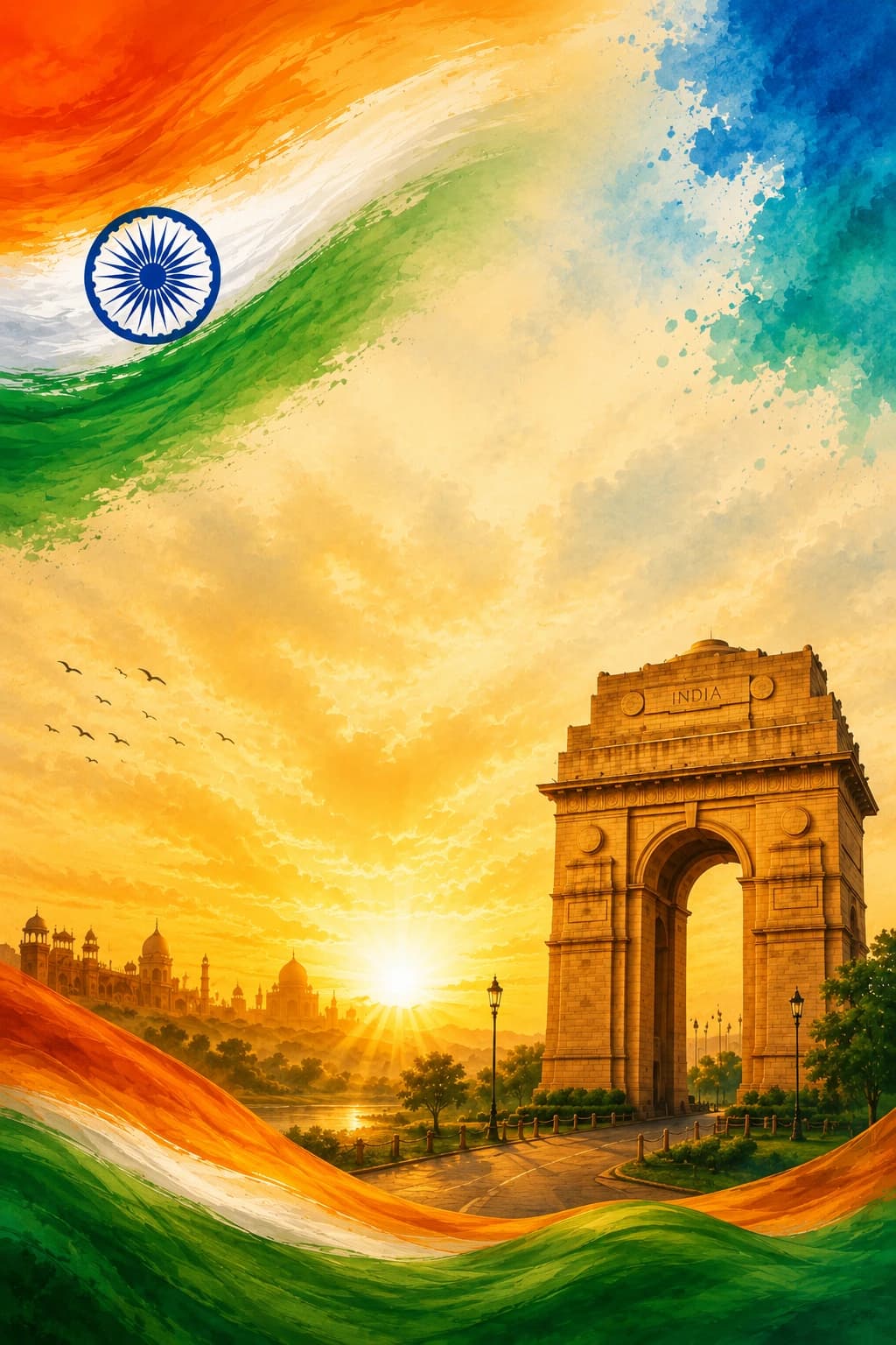 Patriotic Background Mobile